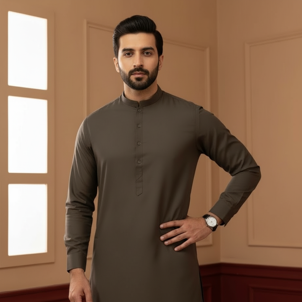 Jade Shalwar Kameez - Wash & Wear