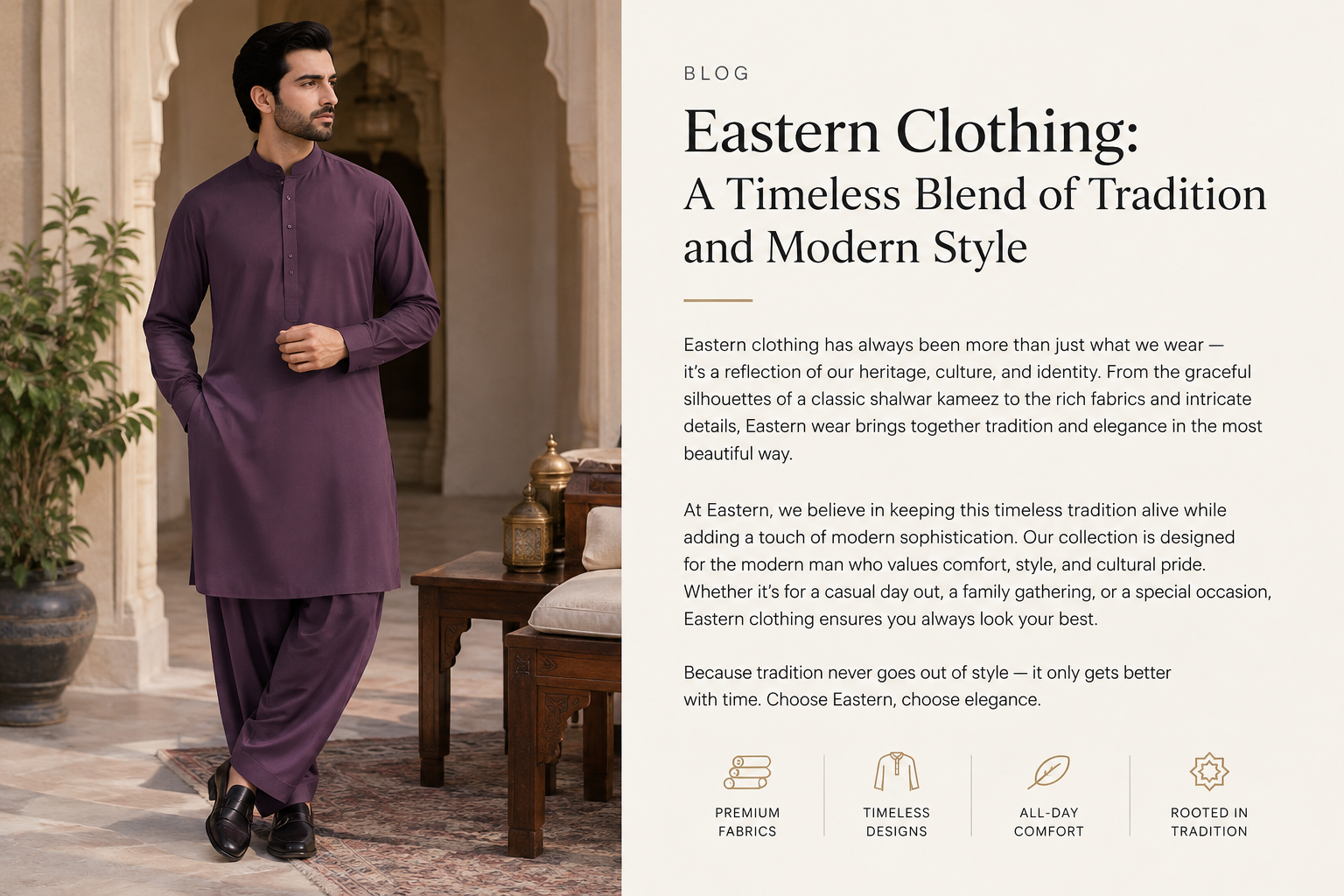 A Timeless Blend of Tradition and Modern Style